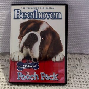 Beethoven The Pooch Pack 2-Disc DVD Set Includes all 5 Movies Family Dog Movies